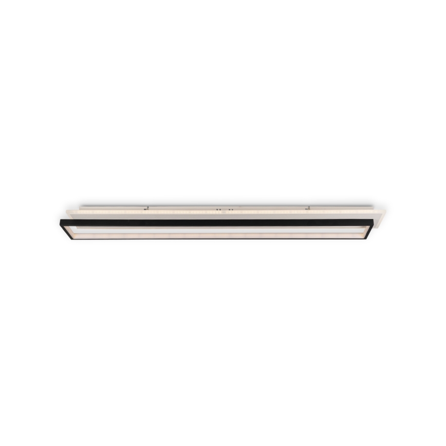 BRILAGI - Dimējams LED griestu gaismeklis OUTLINE LED/90W/230V 3000-6000K 18x100 cm balts/melns + ar tālvadības pulti