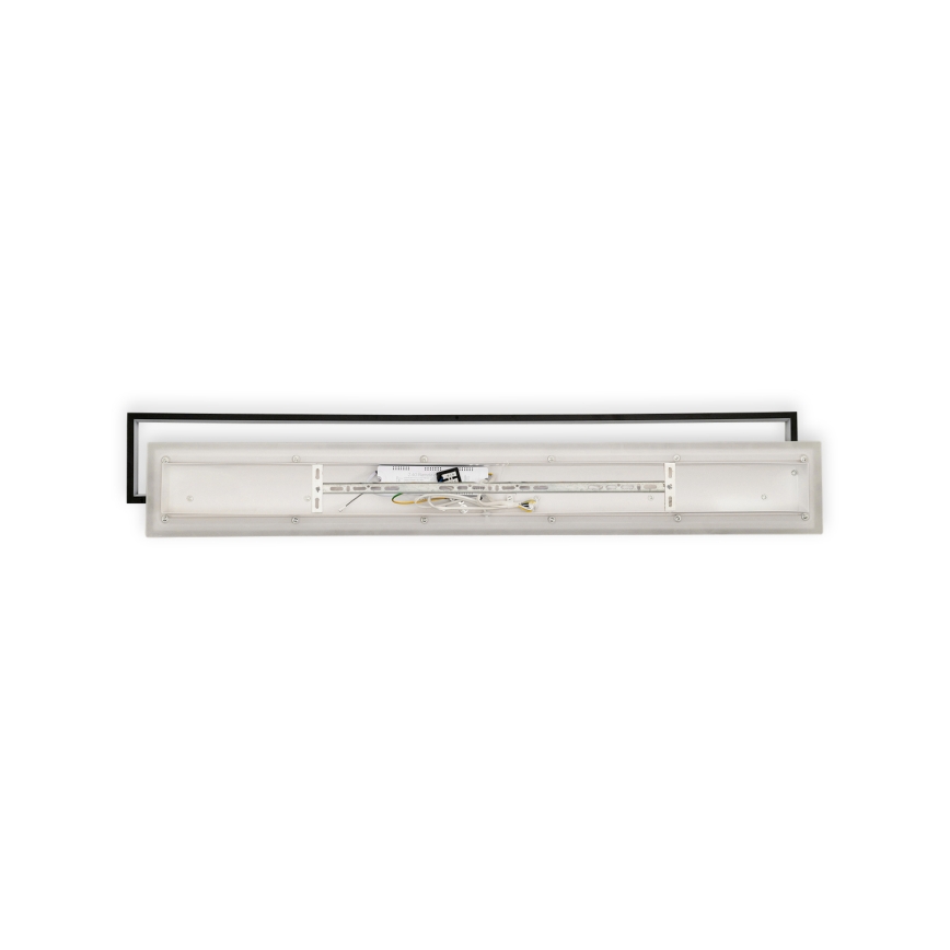 BRILAGI - Dimējams LED griestu gaismeklis OUTLINE LED/90W/230V 3000-6000K 18x100 cm balts/melns + ar tālvadības pulti