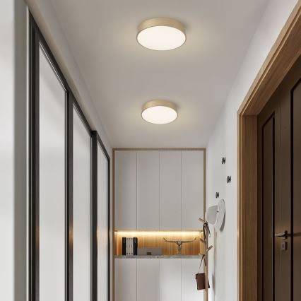 BRILAGI - LED regulējams griestu gaismeklis POOL LED/36W/230V 3000-6000K Ø 30 cm zelta + ar tālvadības pulti