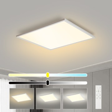 Brilagi - Dimmējams LED griestu gaismeklis SLIMFRAME LED/58W/230V 60x60 cm 3000-6000K balts + tālvadības pults