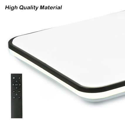 Brilagi - LED dimējams griestu gaismeklis SMART LED/36W/230V 53x53 cm 3000-6000K Wi-Fi Tuya Beacon + tālvadības pults