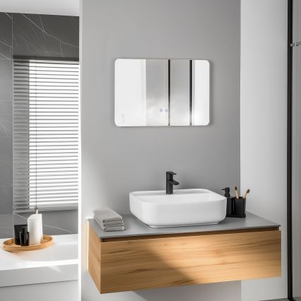 Brilagi - LED vannas istabas apsildāmais spogulis DIANA LED/13W/230V 40x60 cm IP44 CRI 90 ar regulējamu spilgtumu + CCT