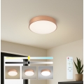 BRILAGI - Dimmējams POOL LED griestu gaismeklis LED/36W/230V 3000-6000K Ø 30 cm bronzas krāsā + tālvadības pults