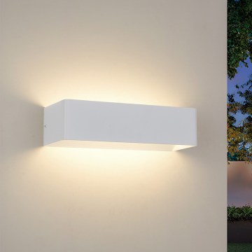 Brilagi - DONNANI āra sienas LED gaismeklis 12W/230V, 30 cm, balts, IP44