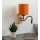 Brilagi - Elastīga LED sienas lampa NUBILA WOOD 1xE27/25W/230V + LED/3W ozols/melns/oranžs