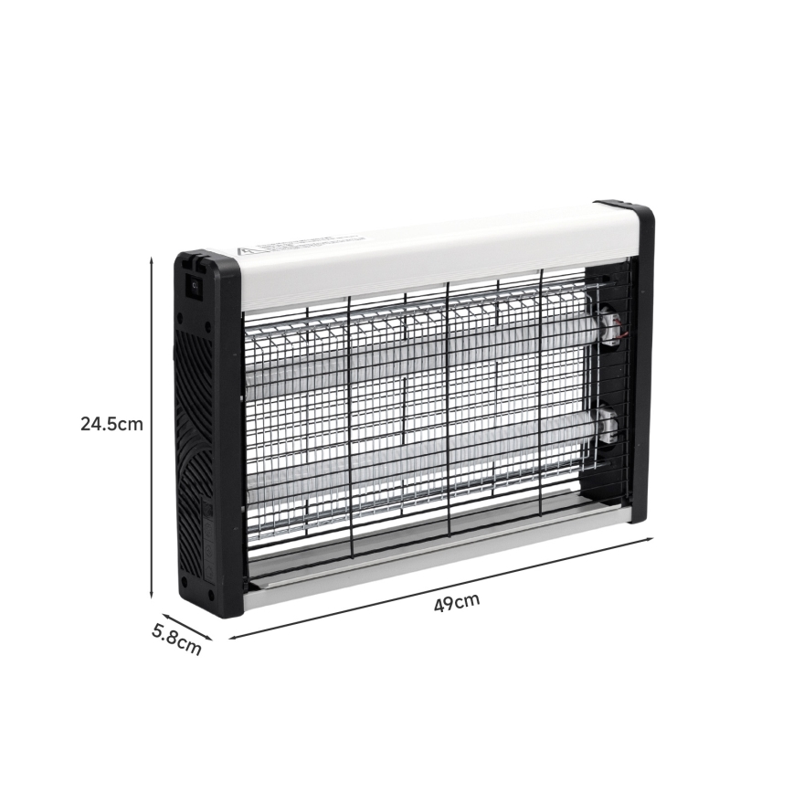 Brilagi - Elektriskais kukaiņu lapačs 2xUV/15W/230V 80 m2