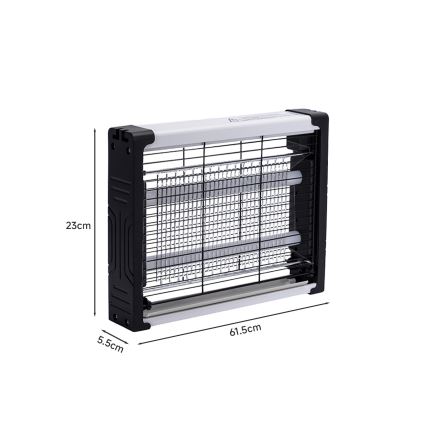 Brilagi - Elektriskais kukaiņu slazds 2x UV / 5 W / 230 V 70 m²