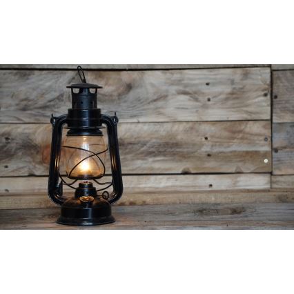 Brilagi - Eļļas lampa LANTERN 19 cm melna