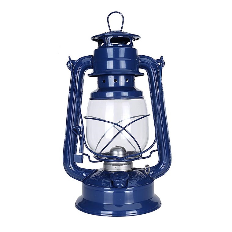 Brilagi - Eļļas lampa LANTERN 28 cm, tumši zila