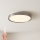Brilagi - FANCIA LED aptumšojams griestu gaismeklis LED/48W/230V 3000-6500K pr. 39 cm sudraba + ar tālvadības pulti