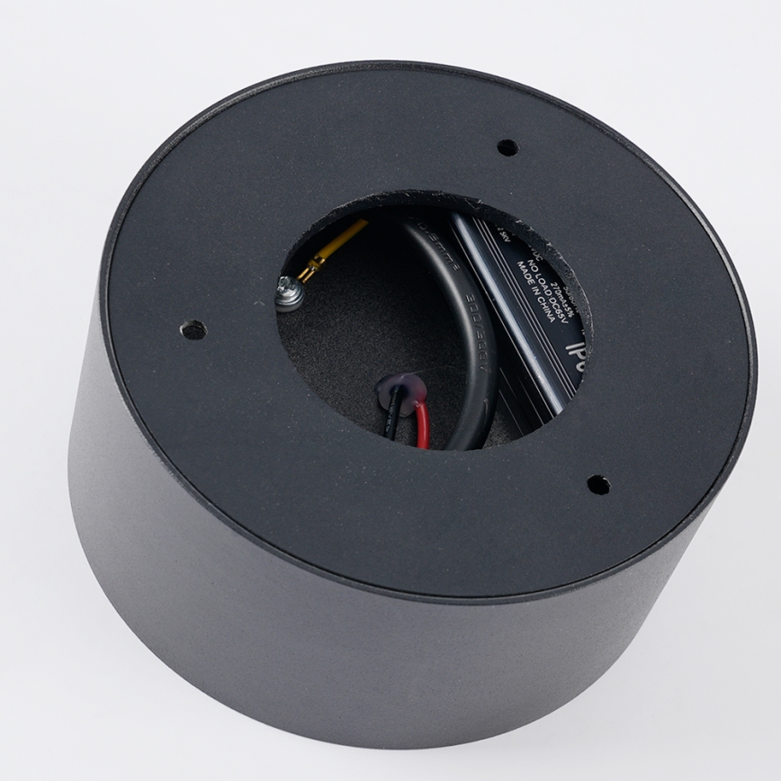 Brilagi - LED vannas istabas griestu gaismeklis FORIS LED/20W/230V Ø15 cm antracīts IP44