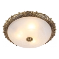 Brilagi - FRESCO misiņkrāsas griestu gaismeklis 2xE27/40W/230V Ø 30 cm