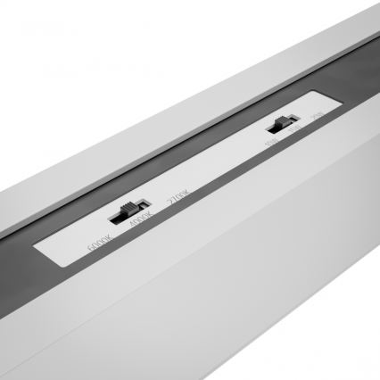 Brilagi - LED griestu virsmas gaismeklis FULLDAY LED/20/30/40W/230V 2700/4000/6000K 120 cm UGR19 balts