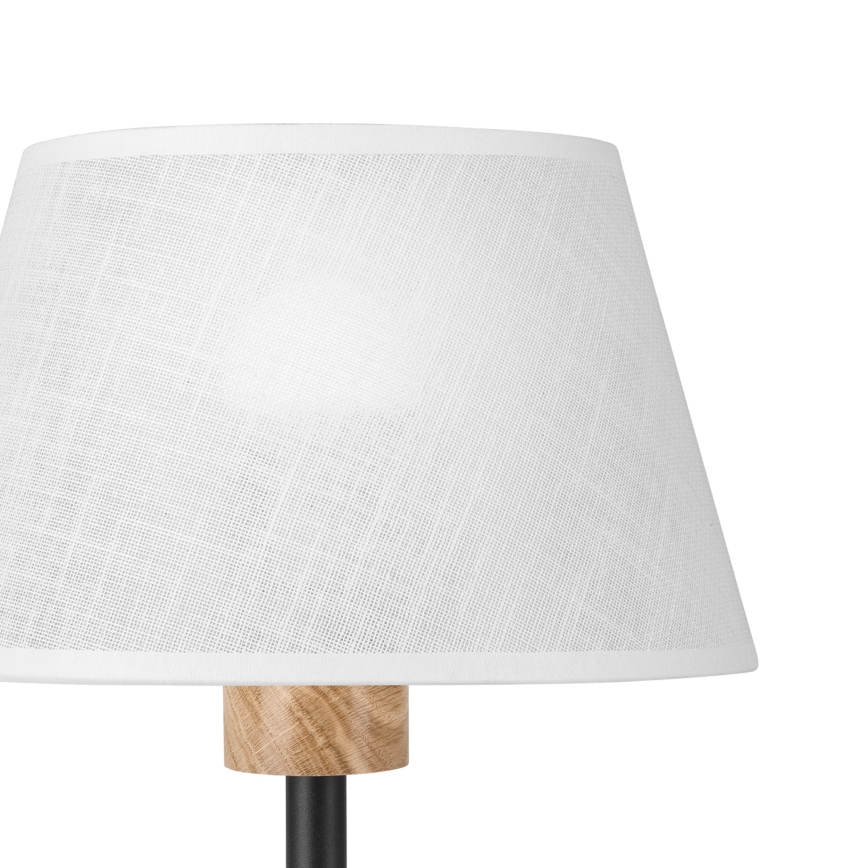 Brilagi - Galda lampa ANTHONY 1xE27/60W/230V ozols/balta