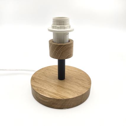 Brilagi - Galda lampa ANTHONY 1xE27/60W/230V ozols/bēša