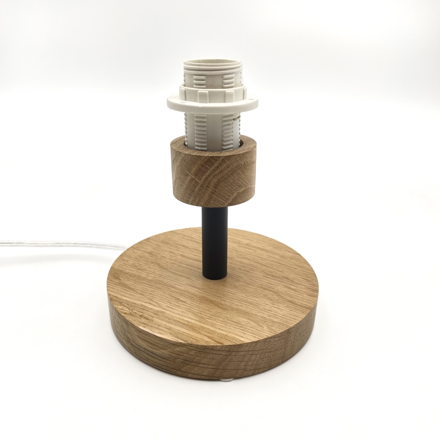 Brilagi - Galda lampa ANTHONY 1xE27/60W/230V ozols/bēša