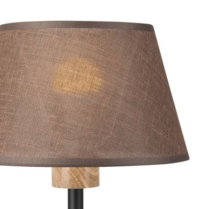 Brilagi - Galda lampa ANTHONY 1xE27/60W/230V ozols/brūna