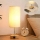 Brilagi - Galda lampa ar USB portu TABLON 1xE27/25W/230V ozols/bēšs/krēmkrāsas