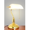 Brilagi - Galda lampa BANK OFFICE 1xE27/60W/230V zelta/balta