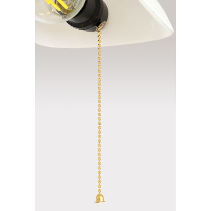 Brilagi - Galda lampa BANK OFFICE 1xE27/60W/230V zelta/balta