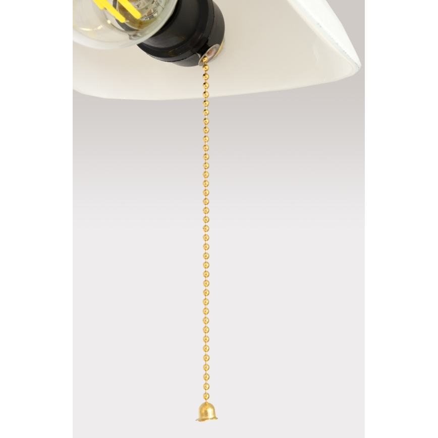 Brilagi - Galda lampa BANK OFFICE 1xE27/60W/230V zelta/balta