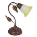 BRILAGI - Galda lampa BLOSSOM 1xE27/40W/230V patina/misiņš