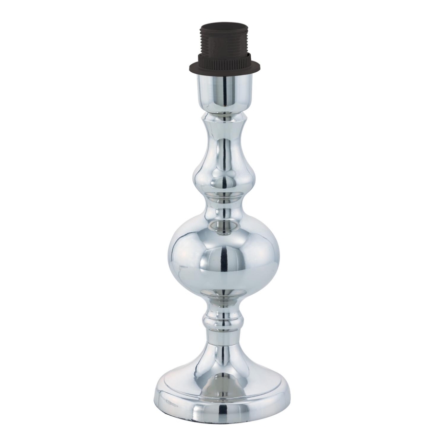 BRILAGI - Galda lampa CERIA 1xE27/60W/230V Ø 30 cm spīdīgs hroms/melna