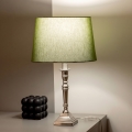 BRILAGI - Galda lampa CERIA 1xE27/60W/230V Ø 30 cm sudraba/zaļa