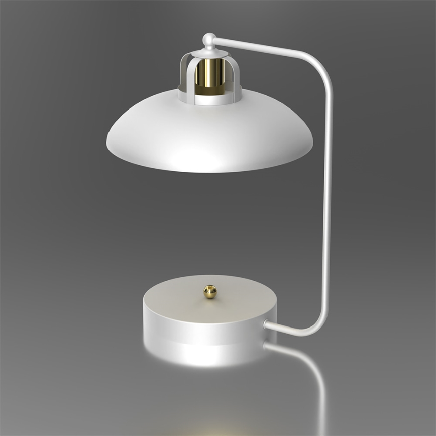 Brilagi - Galda lampa FLAMENGO 1xE27/60W/230V balta