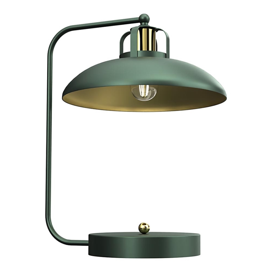 Brilagi - Galda lampa FLAMENGO 1xE27/60W/230V zaļa