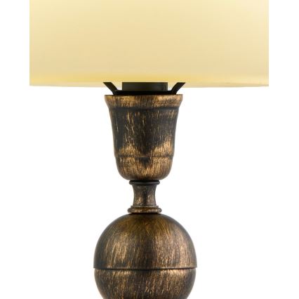 BRILAGI - Galda lampa MOLLERO 1xE14/11W/230V bronza/patīna