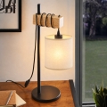 BRILAGI - Galda lampa NUBILA 1xE27/40W/230V brūna/melna/krēmkrāsaina