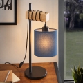 BRILAGI - Galda lampa NUBILA 1xE27/40W/230V brūna/melna/tumši zila