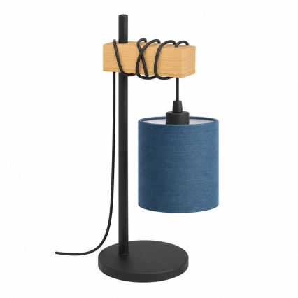 BRILAGI - Galda lampa NUBILA 1xE27/40W/230V brūna/melna/tumši zila