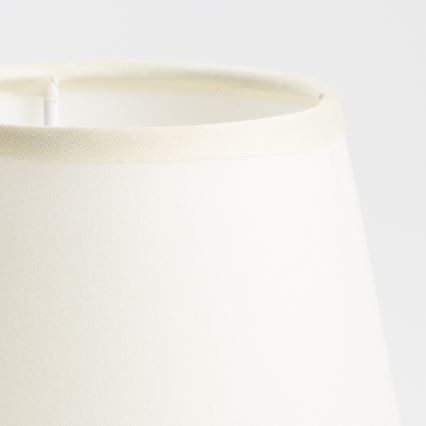 Brilagi - Galda lampa NUBILA WOOD 1xE27/25W/230V ozols/krēmkrāsa