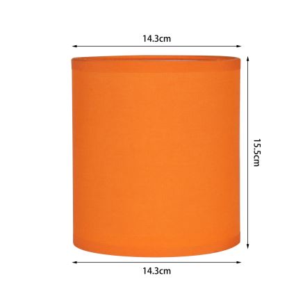Brilagi - Galda lampa NUBILA WOOD 1xE27/25W/230V ozols/melns/oranžs