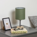 Brilagi - Galda lampa NUBILA WOOD 1xE27/25W/230V ozols/zaļa