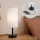 Brilagi - galda lampa TABLON ar USB portu 1xE27/25W/230V melna/balta