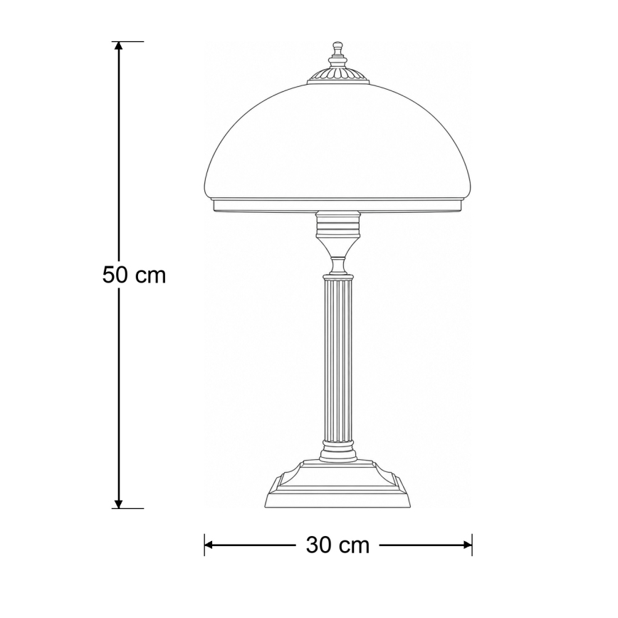 BRILAGI - Galda lampa TAURUS 2xE14/11W/230V bronza