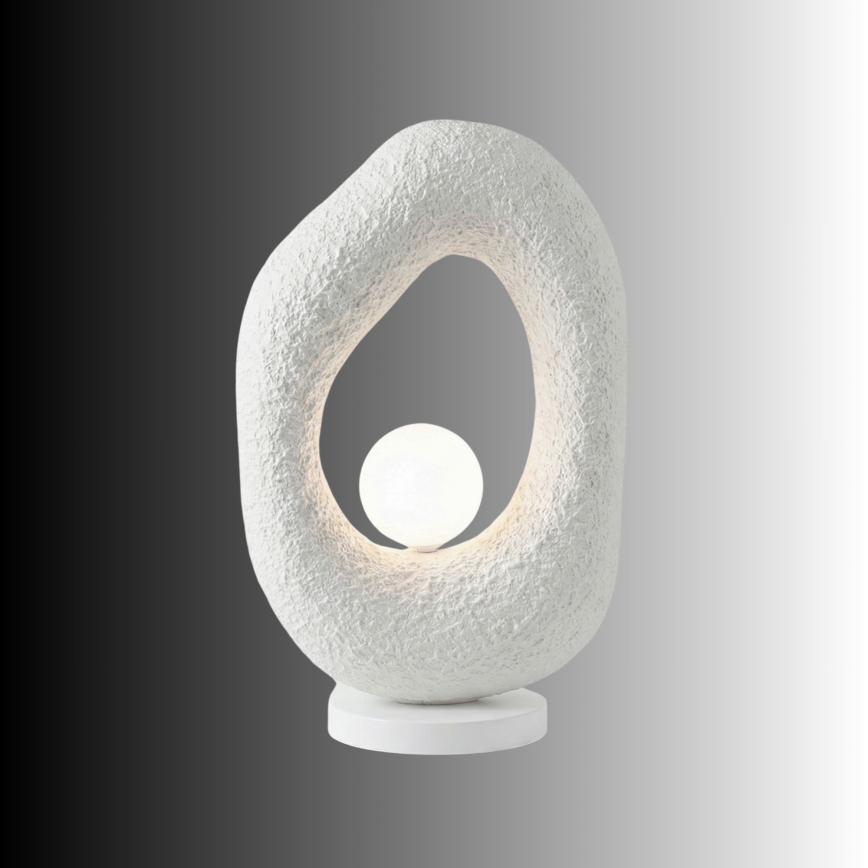 Brilagi - Galda lampa WABI SABI 1xG9/8W/230V balta