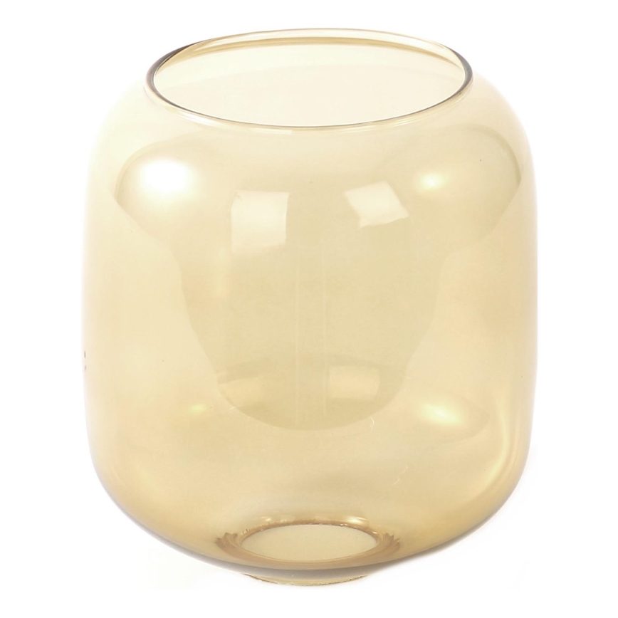 BRILAGI - Galda lampa WOOD GLASS 1xE27/40W/230V brūna/melna/dūmakaina brūna