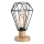Brilagi - Galda lampa WOODY BASKET 1xE27/60W/230V ozols