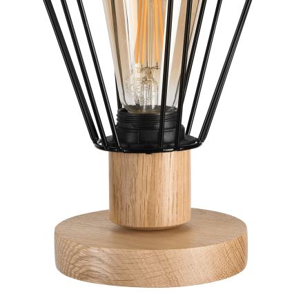 Brilagi - Galda lampa WOODY BASKET 1xE27/60W/230V ozols
