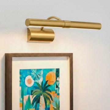 Brilagi - Gleznu gaismeklis DANAE 2xE14/40W/230V zelta