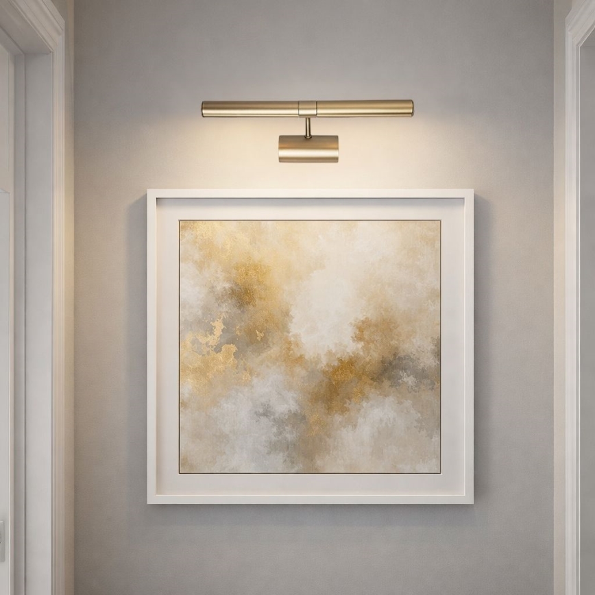 Brilagi - Gleznu gaismeklis DANAE 2xE14/40W/230V zelta