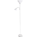 Brilagi - Grīdas lampa ARIANA 1xE27/100W/230V + 1xE14/25W balta