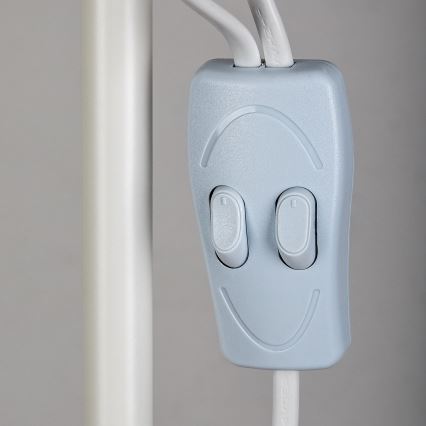 Brilagi - Grīdas lampa ARIANA 1xE27/100W/230V + 1xE14/25W balta