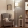 Brilagi - Grīdas lampa CERIA 1xE27/100W/230V + 1xE14/25W balta/bēša