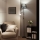 Brilagi - Grīdas lampa CERIA 1xE27/100W/230V + 1xE14/25W melna