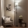Brilagi - Grīdas lampa CERIA 1xE27/100W/230V + 1xE14/25W melna/pelēka